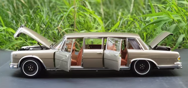 CMC Mercedes Benz 600 Pullman （W 100） gold 1:18car Pre-a Model