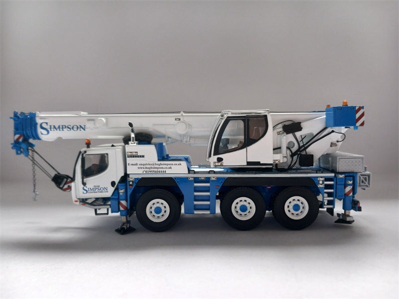 WSI LIEBHERR LTM 1050 HUGH SIMPSON LTD crane 1/50 Truck Pre-built Model