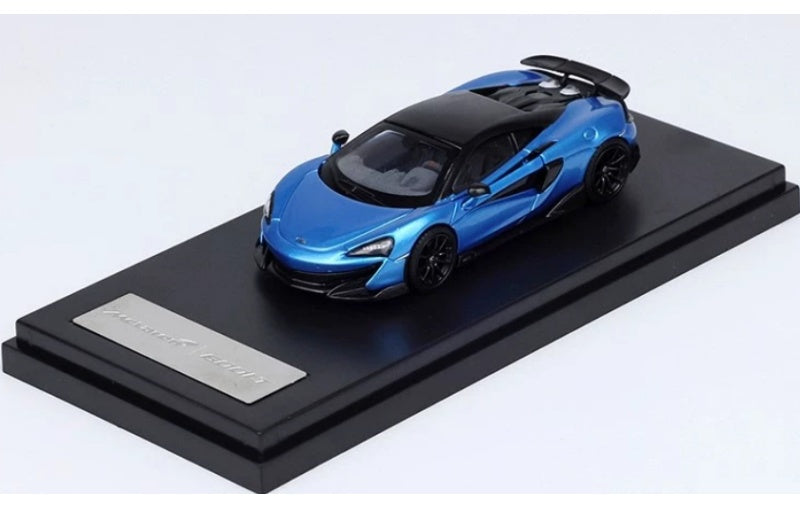 1:64 McLaren 600lt LCD Blue Diecast Model view1