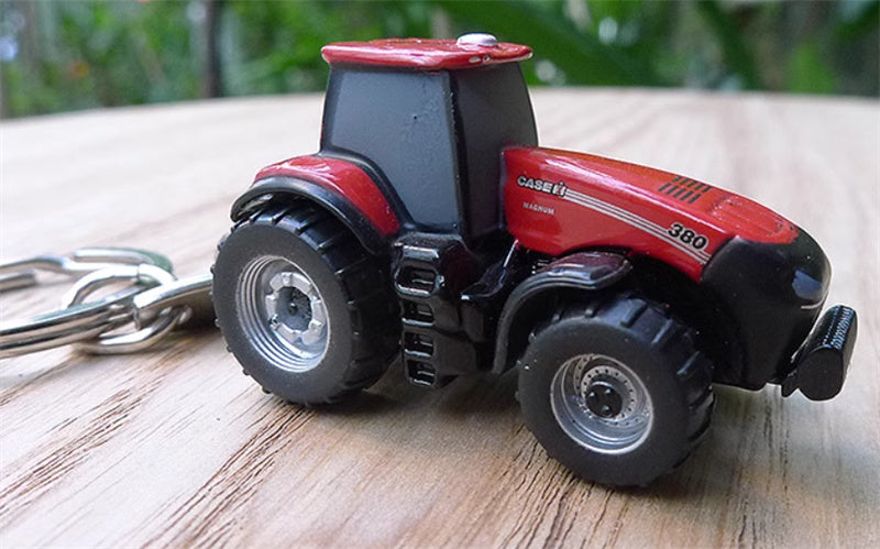 Universal Hobbies Case IH Magnum 380 Tractor Keychain Red  Keychain Pre-built Model