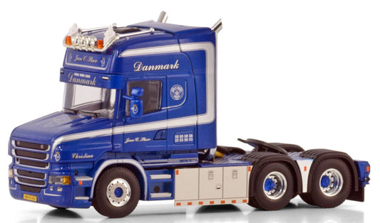 WSI SCANIA T6 TORPEDO TOPLINE 6X2 TAG AXLE Jan C Skov 1:50 Truck Pre-built Model