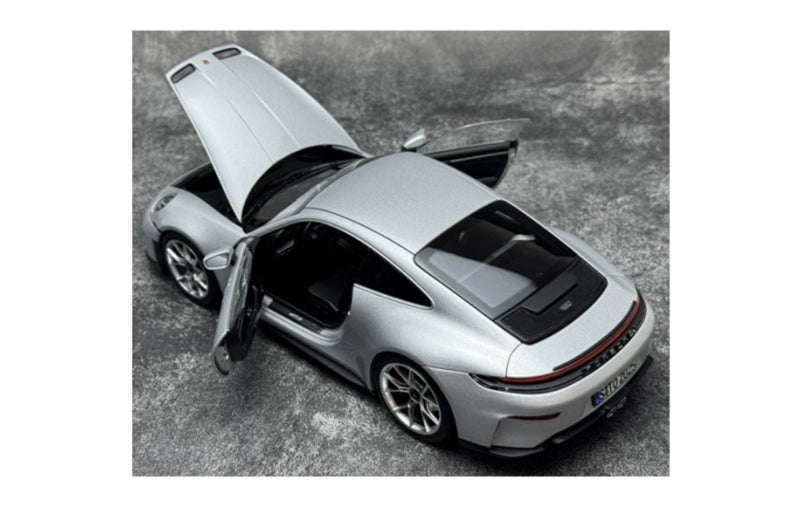 1:18 Porsche 911 992 GT3 RS  Silver - Silver Wheel NOREV  DIECAST Model