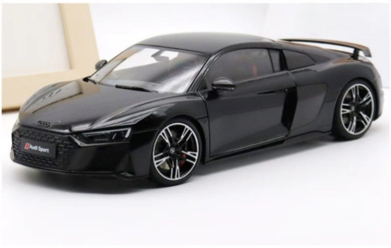 1:18 AUDI R8 Sport 2021 Legendary Black KengFai Hardtop version DIECAST Model