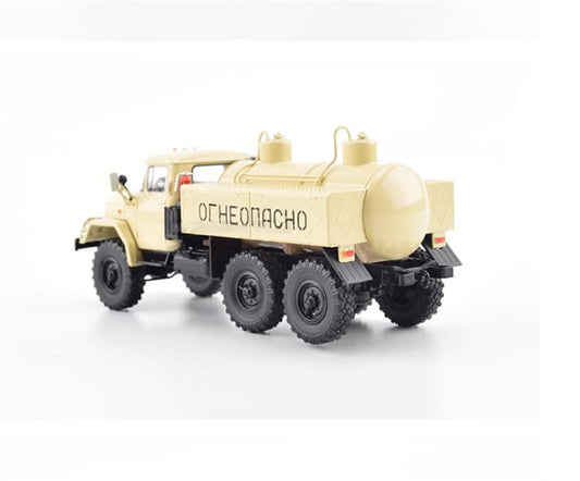 Modimio Soviet Leutov Forest Wilderness Swamp Off road Oil Transport Vehicle MA-4A(ZIL-131) 1:43 Truck Pre-built Model