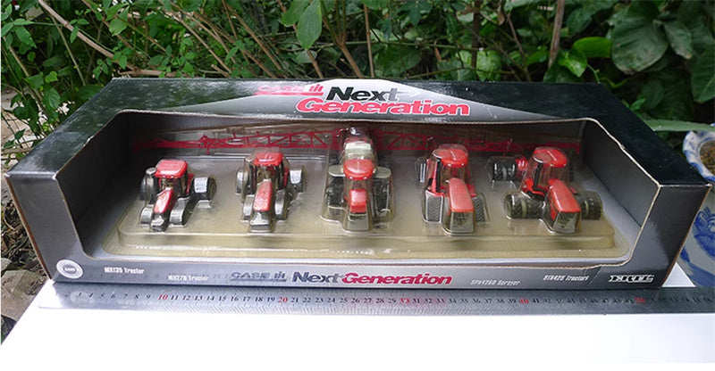 ERTL Case IH Next Generation Crawler Tractor Set 2002 commemorative edition 1:64 Truck Pre-built Model