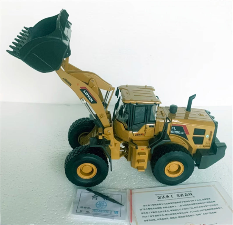 LOVOL FL980K Loader Forklift 1:35 Truck Pre-built Model