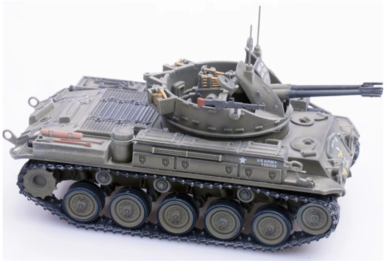PANZERKAMPF M42 Duster.Vietnam II Field Force 5th Battalion 2nd Field Artillery Regiment 1:72 Tank Pre-built Model