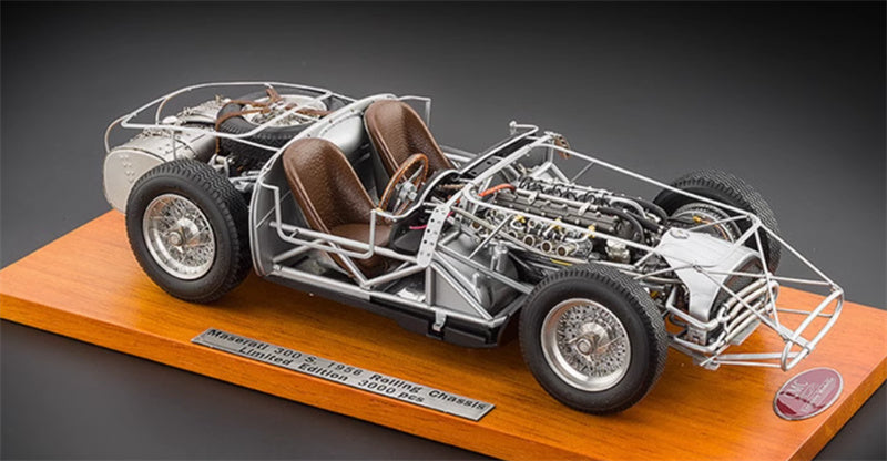 CMC Maserati 300S 1956 Rolling Chassis Limited Edition 1:18 DIECAST Car