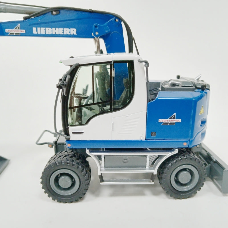 NZG Liebherr A918 Compact C.SCHNORPFEIL Wheeled Excavator 1:50 Truck Pre-built Model