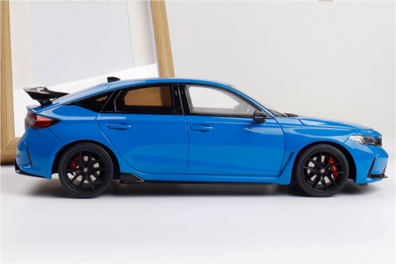 1:18 HONDA CIVIC TYPE R FL5 2022 Blue  OTTO Limited Edition 999PCS ONLY Resin Car Model