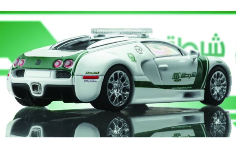 1:64 Bugatti Veyron Super Sport   Mortal Model Dubai police car Limited Edition 299PCS ONLY DIECAST Model