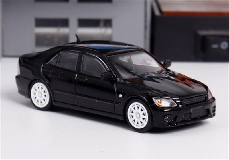 BBS Toyota Altezza RS200 SXE10 Black Limited Edition 499pcs ONLY 1:64 Car Pre-built Model