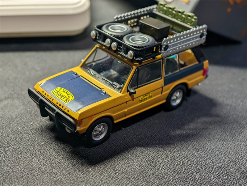 1:64 Range Rover Camel Trophy Sumatra C.Swoboda Winner 1981 MINIGT DIECAST Model