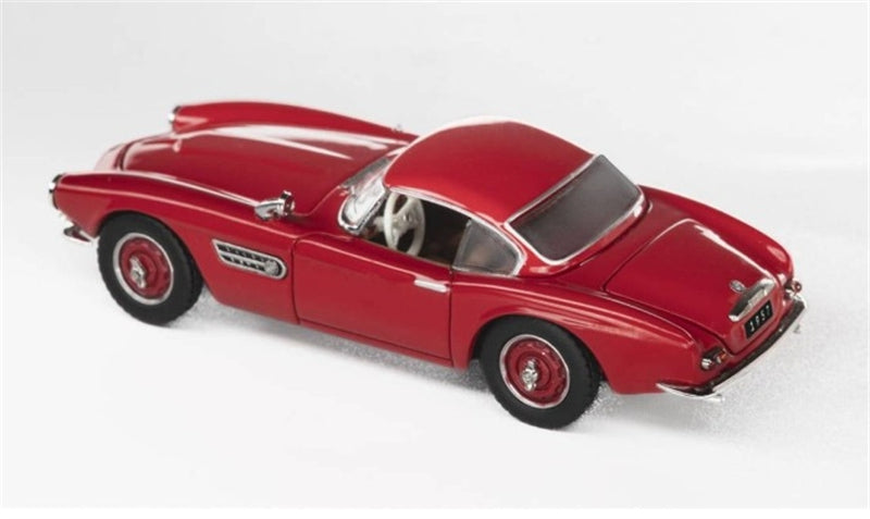 GFCC BMW 507 Roadster Retro Car 1957 Red Convertible hardtop 1:64 car Pre-built Model view2
