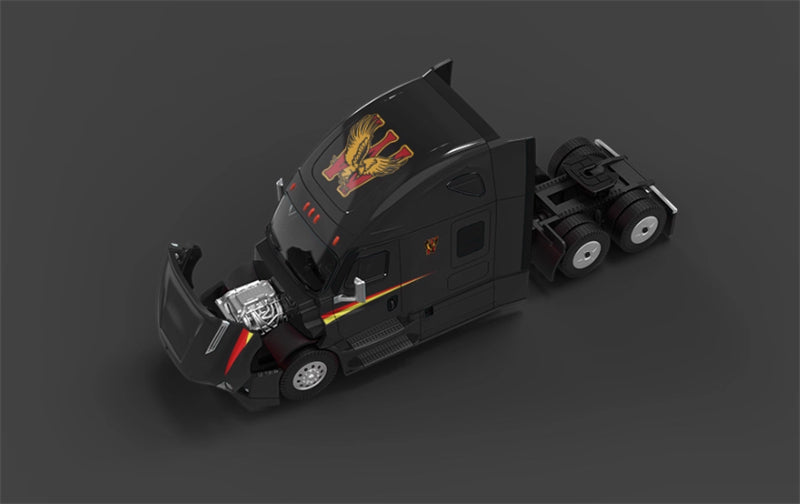 TIMEMICRO x PERKA FREIGHTLINER container transport truck WILSON LOGISTICS Limited Edition 999PCS ONLY 1:64 Truck Pre-built Model view3