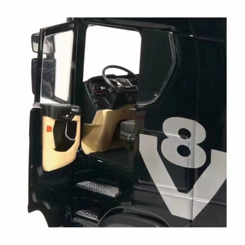 NZG  Scania V8 730S 4x2 black  1/18 DIECAST Truck Lorry