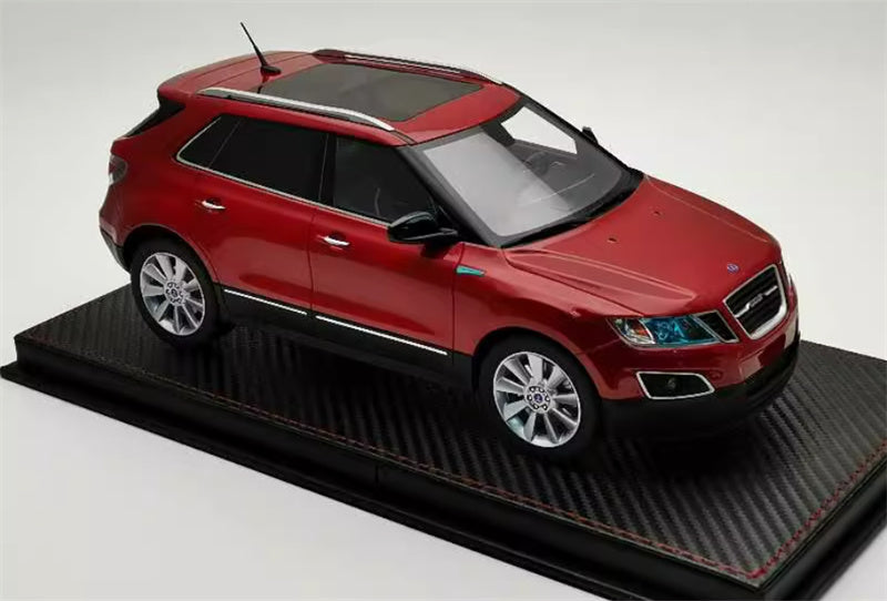 TOPWING Saab 9-4X Red 1:18 Car Pre-built Model view5