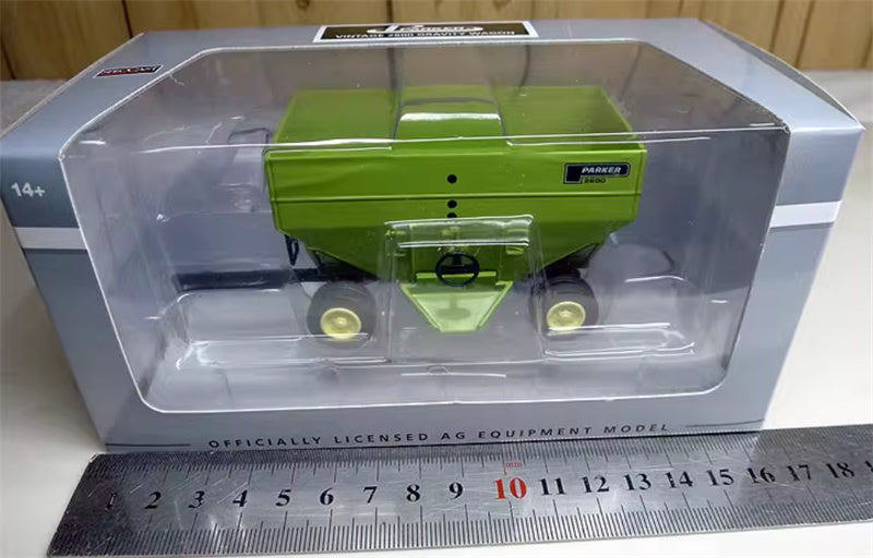 SpecCast Parker Vintage 2600 tractor grain trailer Emerald Green 1:64 Truck Accessories Pre-built Model