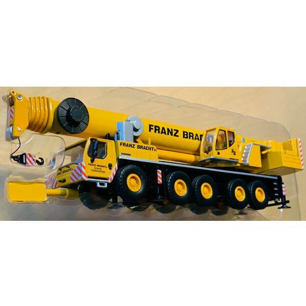 1:87 Liebherr Franz Bracht LTM 1250-5.1 IMC  Yellow Diecast Model