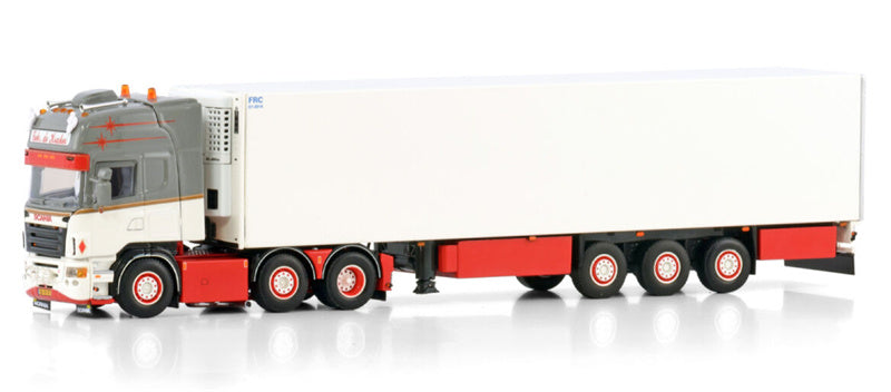 WSI SCANIA R5 6X2 TWIN STEER REEFER De Kraker 1:50 Model