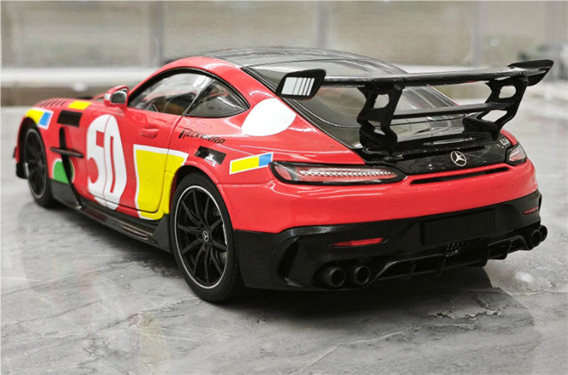 1:18 Mercedes-Benz AMG GT BLACK SERIES  50th Anniversary Red MINICHAMPS  DIECAST Model