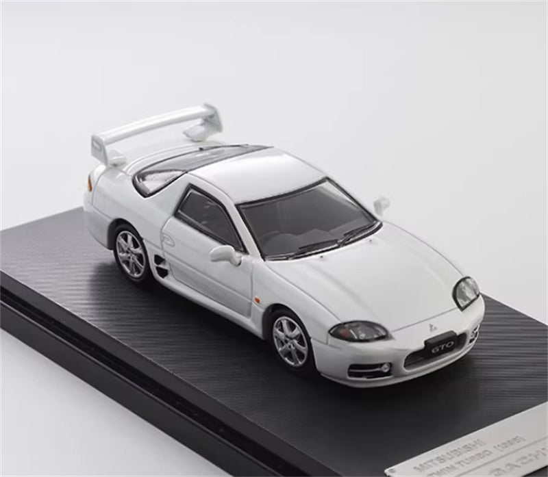GAGHI MODELS Mitsubishi 3000GT GTO 1998 White 1:64 Car Pre-built Model