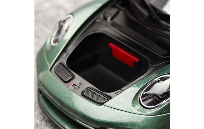 1:18 Porsche 911 S/T  Green - Silver Wheel NOREV without tail fin DIECAST Model