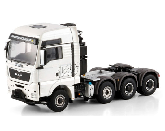 1:50 MAN  TGX XXL 8X6 WSI  White DIECAST Model