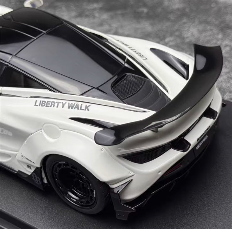 1:18 McLaren 720S LBWK Coupe  White  GT SPIRIT w/ display box Limited Edition Resin Car Model