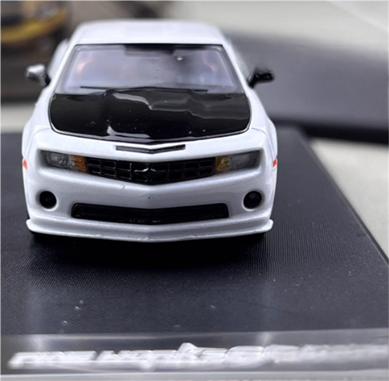 Fine works 64 Chevrolet Camaro Black white Hard Top Limited Edition 500PCS ONLY 1:64 Car Pre-built Model view7