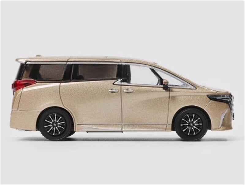 DCT Toyota New Alphard Mpv Gold RHD 1:64 Car Pre-built Model