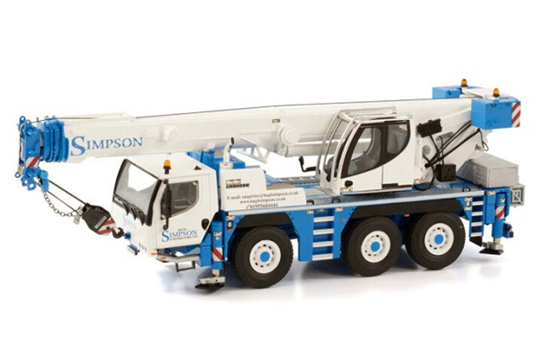 WSI LIEBHERR LTM 1050 HUGH SIMPSON LTD crane 1/50 Truck Pre-built Model