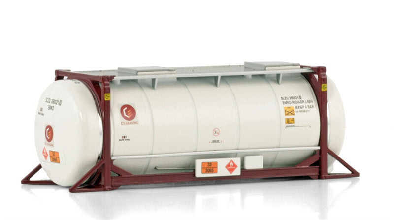WSI 20FT TANK CONTAINER CS LEASING Premium Line 1:50 Truck Pre-built Model