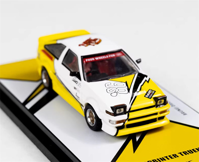 INNO64 Toyota SPRINTER TRUENO AE86 Brunei 1:64 car Pre-built Model view3