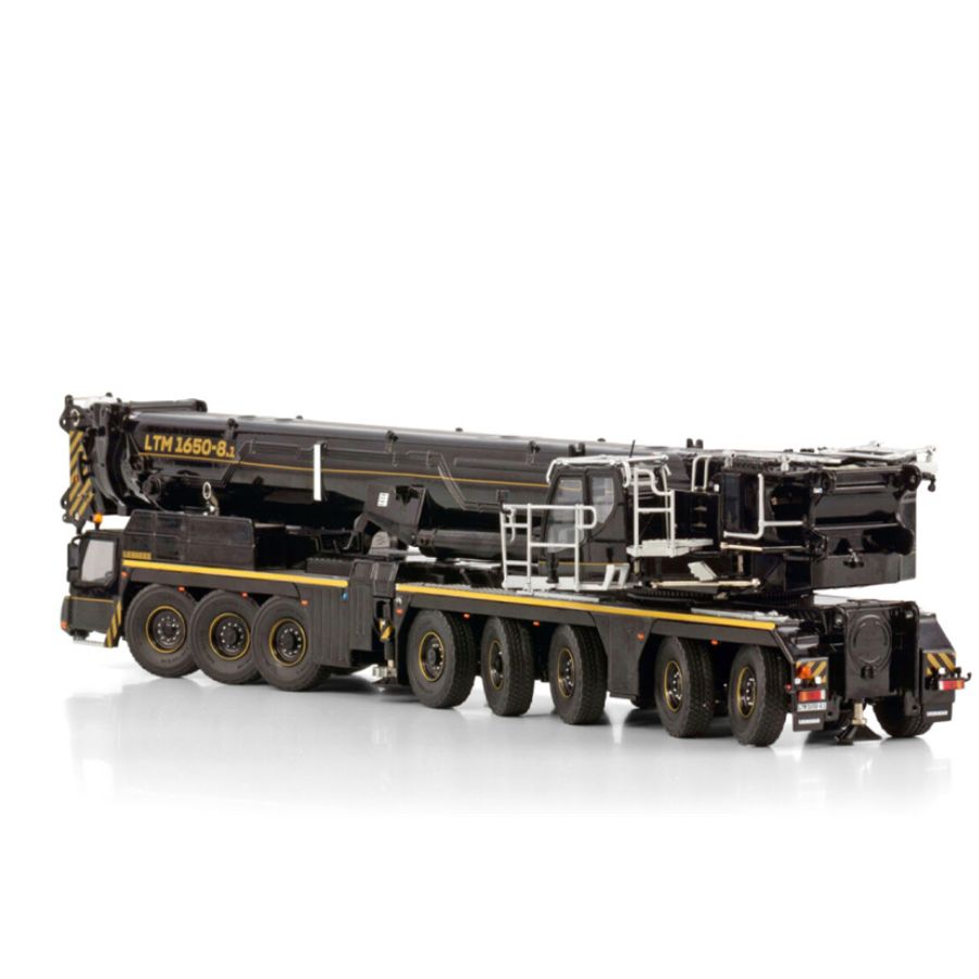 WSI  LIEBHERR LTM 1650-8.1 Crane BLACK/GOLD EDITION Premium Line 1:50 DIECAST Truck Lorry