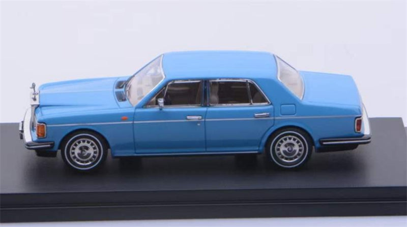 GFCC 1994 Rolls Royce Silver Spur III Sky Blue Limited Edition LHD 1:64 car Pre-built Model view7