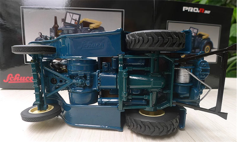 SCHUCO Lanz Eilbulldog German Bulldog Tractor Limited Edition 1500PCS ONLY royal blue 1:32 Truck Pre-built Model