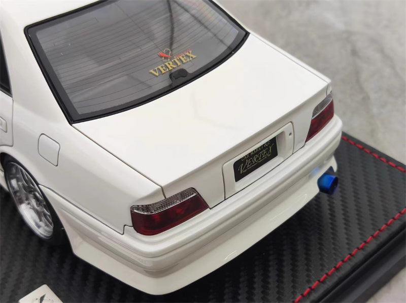 IG-Model vertex jzx100 jdm With engine white 1:18 Car Pre-built Model view9