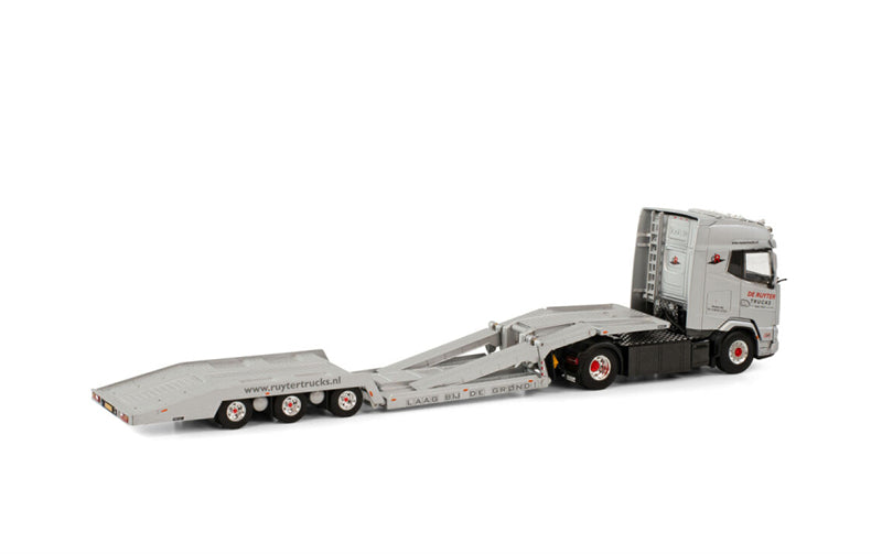 WSI DAF XG 4X2 TRUCK TRANSPORTER - 3 AXLE De Ruyter Trucks 1:50 Truck Pre-built Model