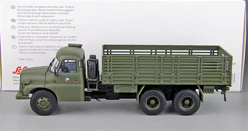 Schuco Tatra T148 military truck olive drab 1:43 Tank Pre-built Model view8