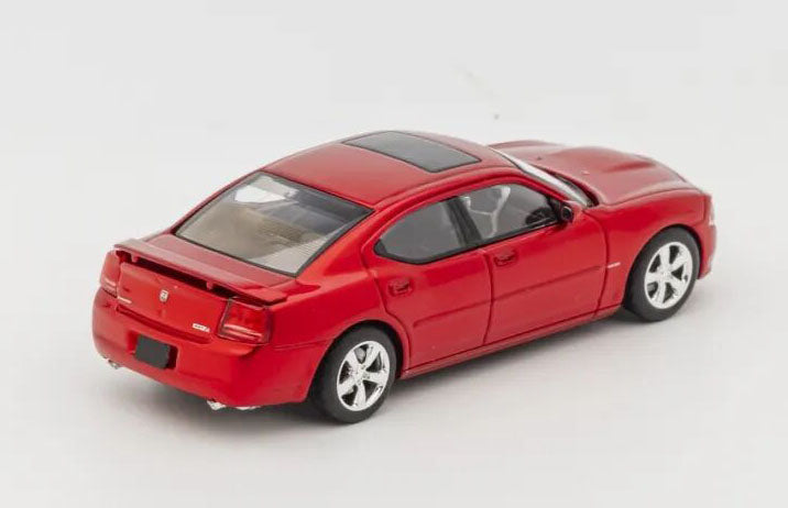Rollin 1:64 Dodge Charger SRT8 2008 Muscle Car Diecast Model Red