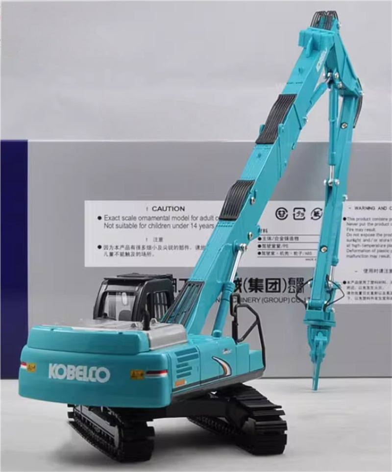KOBELCO SK480LC-8 long arm building dismantling machine 1:50 Truck Pre-built Model