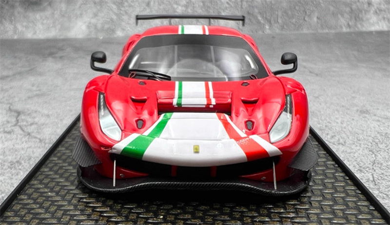 BBR MODELS Ferrari 488gt Modificata Rosso Corsa 322 red LTD 180PCS 1:43 Model view7