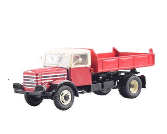 Premium ClassiXXs Csepel-D445 dump truck Red coating 1:43 Truck Pre-built Airliner Model Display view1