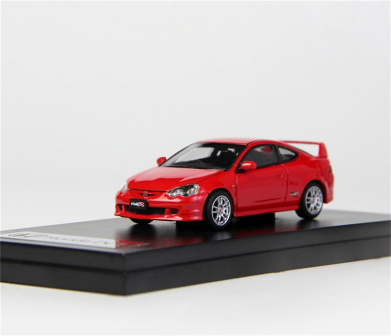 LCD-MODELS Honda Integra Type R DC5 Red 1:64 car Pre-built Model view3