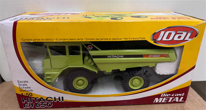 JOAL HITACHI EH 650 Mining dump truck light green 1:50 Truck Pre-built Model