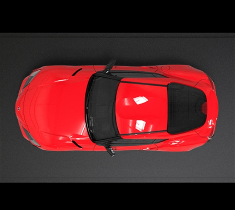 TimeMicro Toyota Supra A90 Red Standard Limited Edition 999PCS ONLY 1:64 car Pre-built Model view2