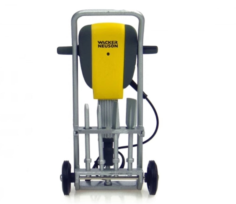 Universal Hobbies Neuson Hammer EH65 Electric handheld floor pecking machine 1:12 Truck Pre-built Model