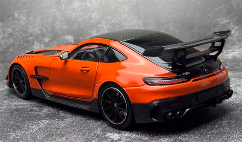 MINICHAMPS Mercedes AMG GT Black Series 2021 orange Limited Edition 400PCS ONLY 1:18 Car Pre-built Model view8