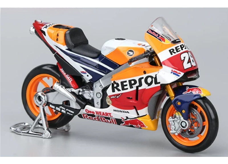 1:18 Honda RC213V 2018 Orange/Red #26 Maisto  Diecast Motorcycle Model
